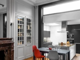 Cuisine maison bourgeoise au coeur d'une rénovation à Lille -salle-a-manger- Maison Touro