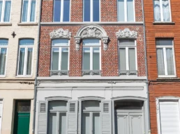 Rénover une maison de style semi-bourgeoise à Lille - vue sur la façade - Maison Touro